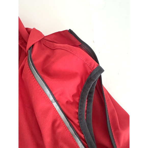 Little Donkey Andy Jacket Convertible Vest Large Cycling Golf Outdoor Red UPF 50 - Picture 8 of 12